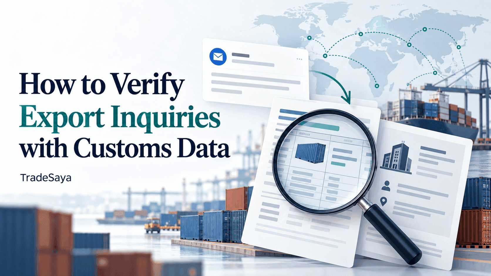 How to Verify Export Inquiries with Customs Data-TradeSaya