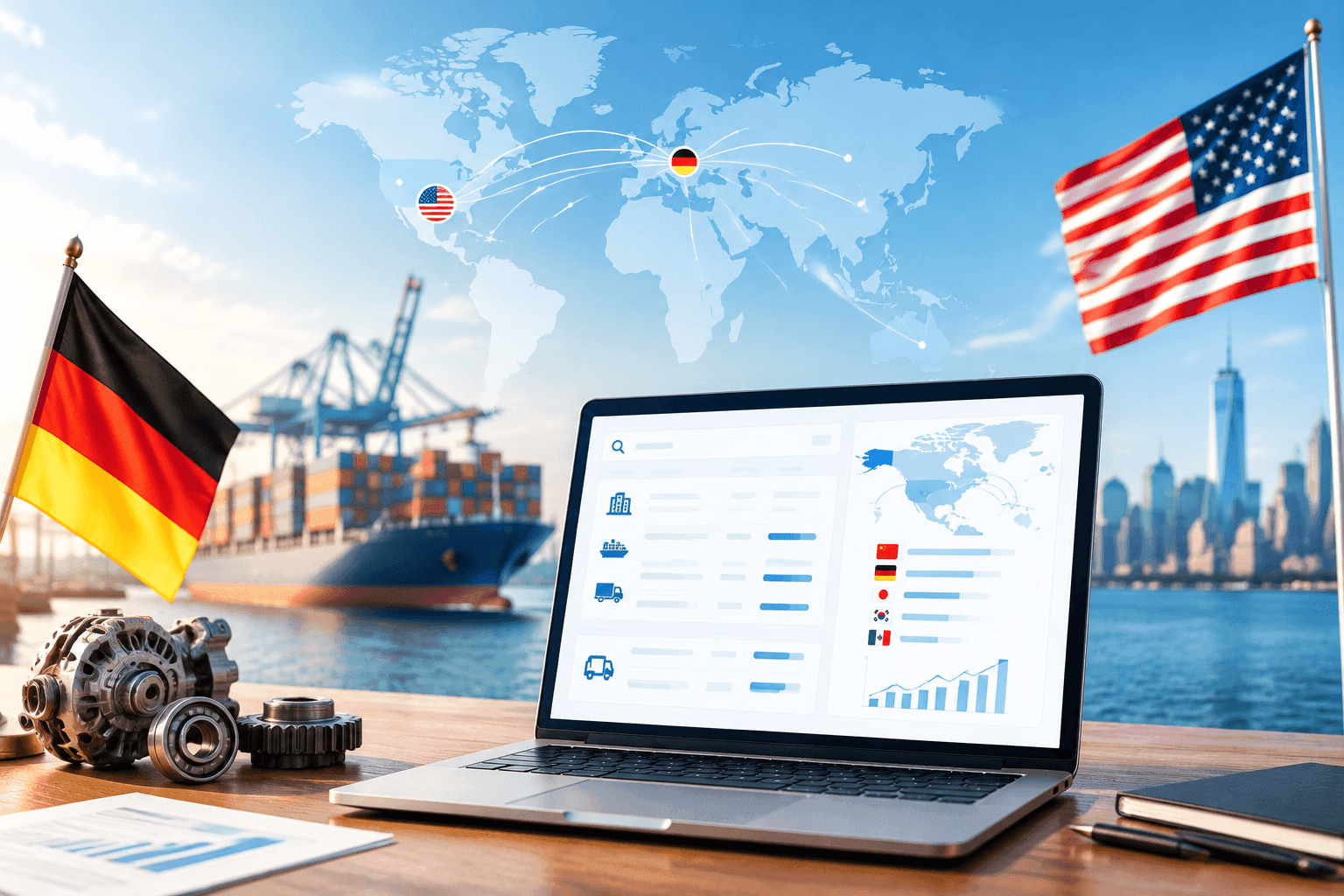 How German Exporters Can Find Buyers in the U.S. Using Customs Data